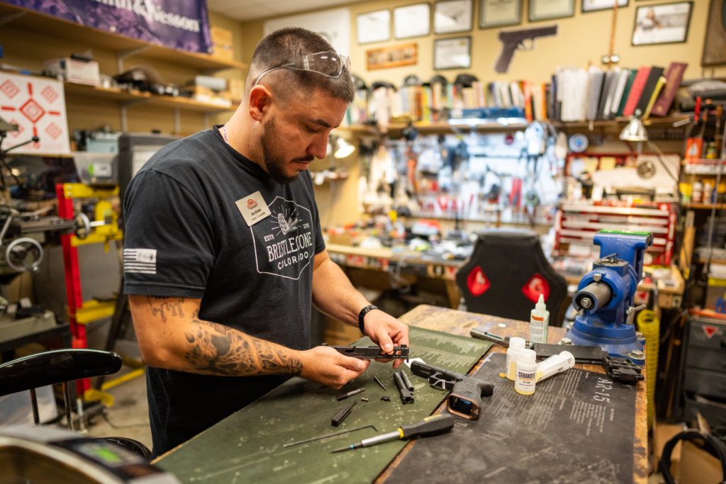 Basic Pistol Cleaning Bristlecone